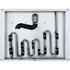 Panasonic 3 Solid Door Upright Fridge 1667L - SRR-1881HP
